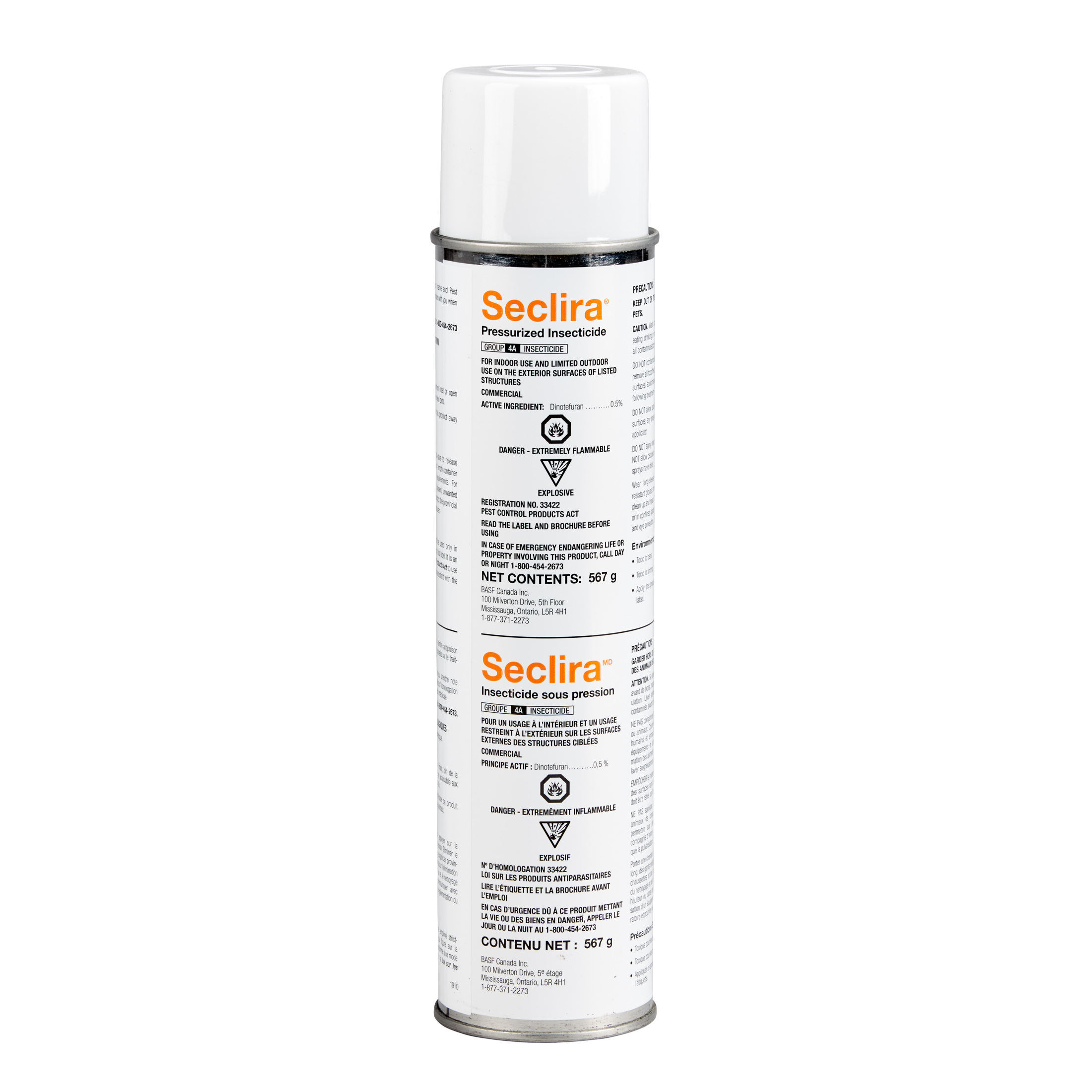 Seclira Pressurized Insecticide